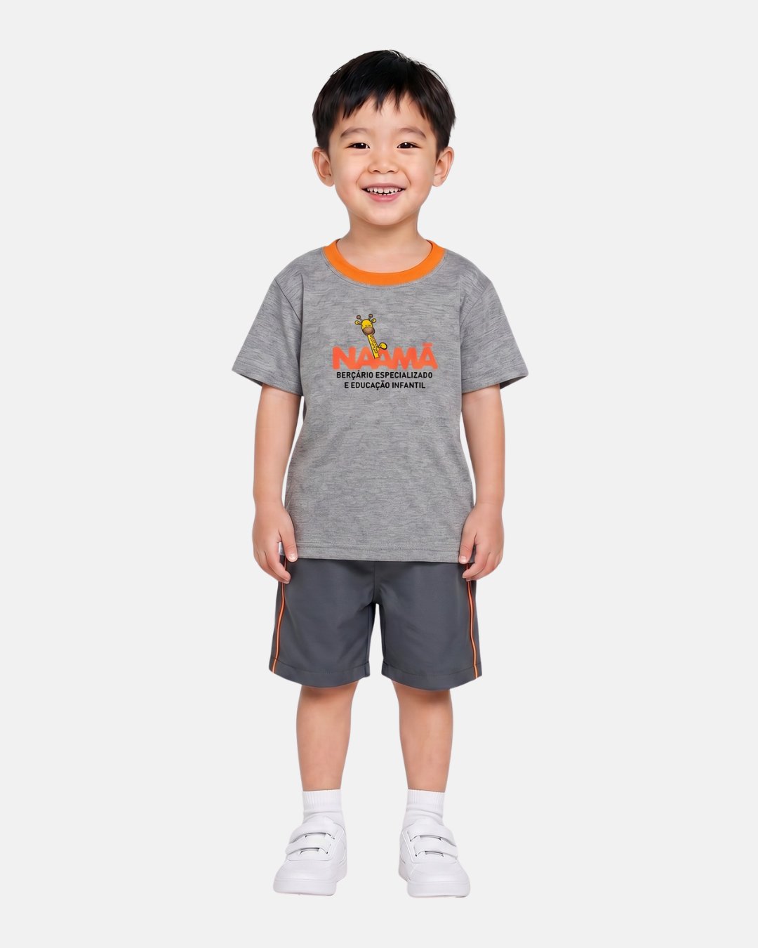 Camiseta manga curta + Bermuda Tactel